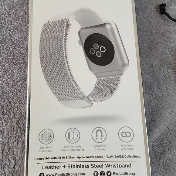 New Balance Sportex Raptic Mens Hybrid Mesh Apple Watch Wrist Band & Glasses - Picture 5 of 9